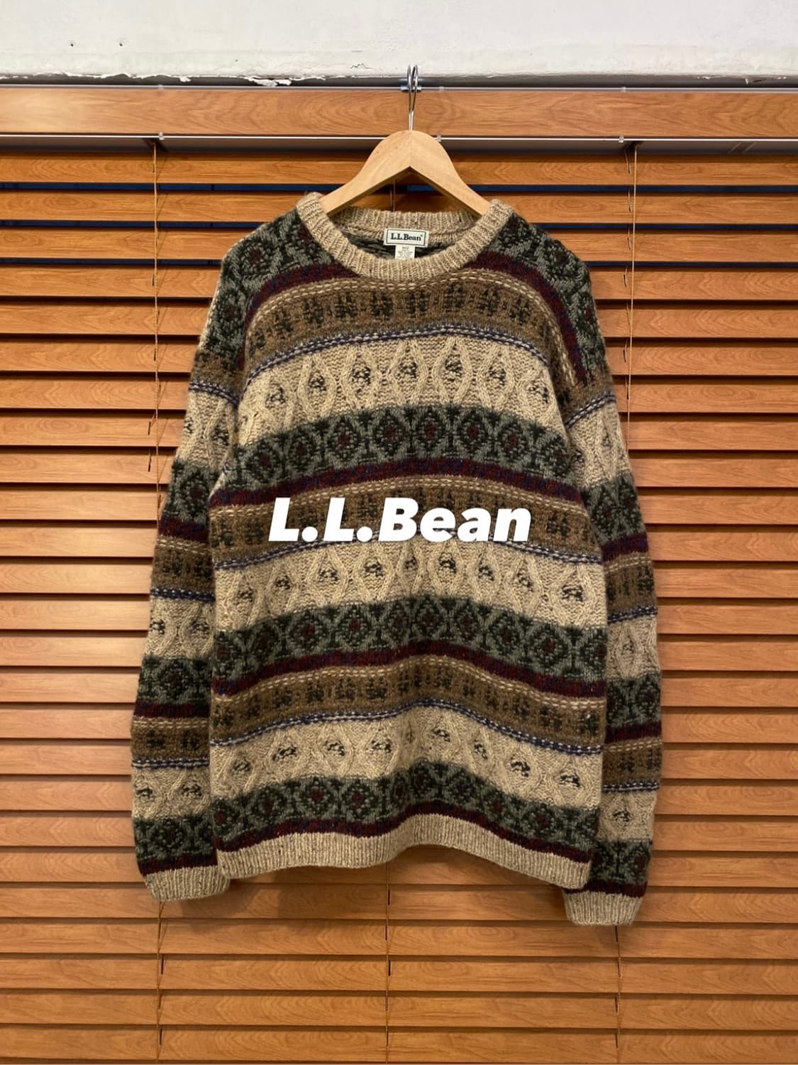 엘엘빈 헤비울 니트 스웨터 상품이미지2