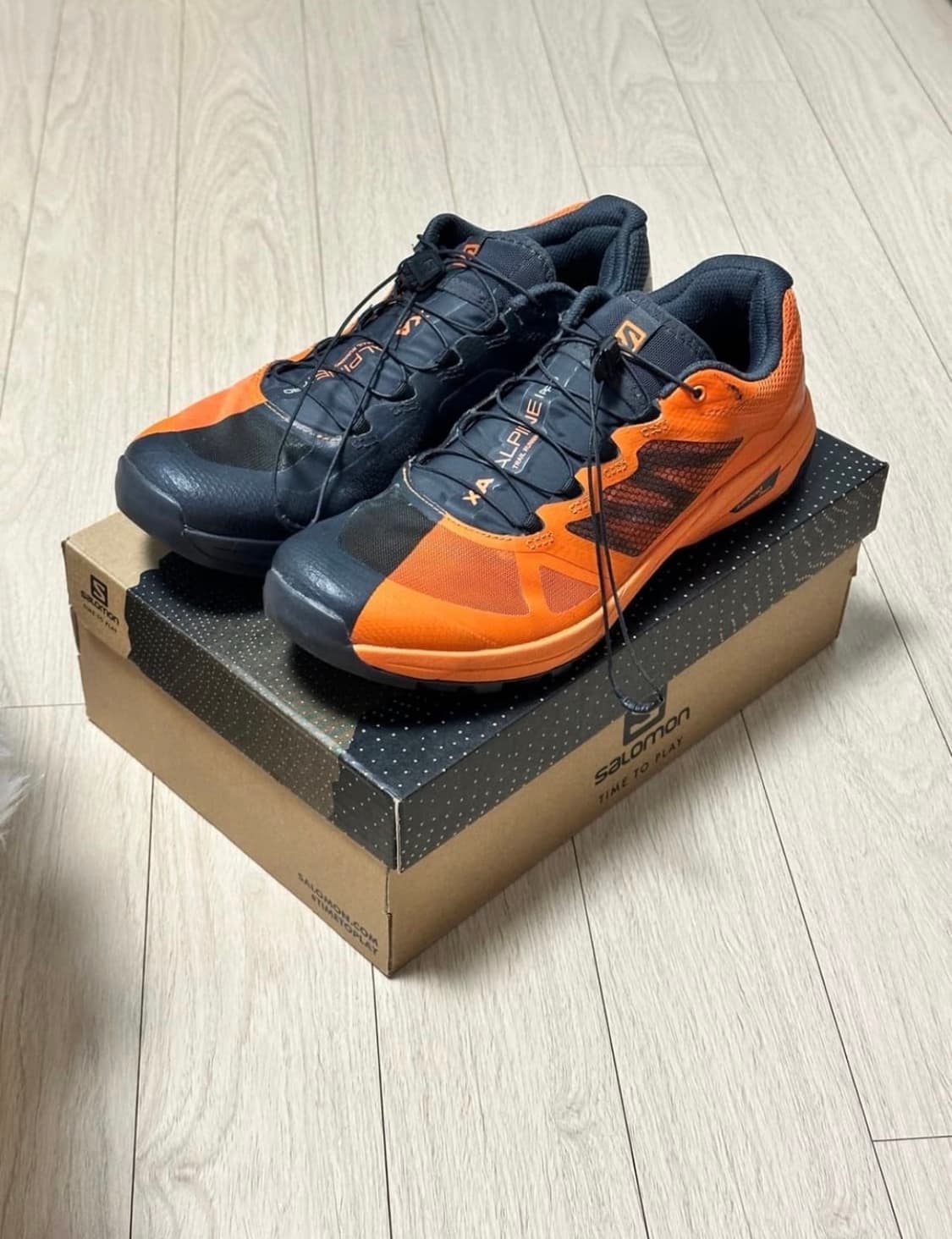 -(상태s급)살로몬x알파인 /pro 살로몬 270 상품이미지1