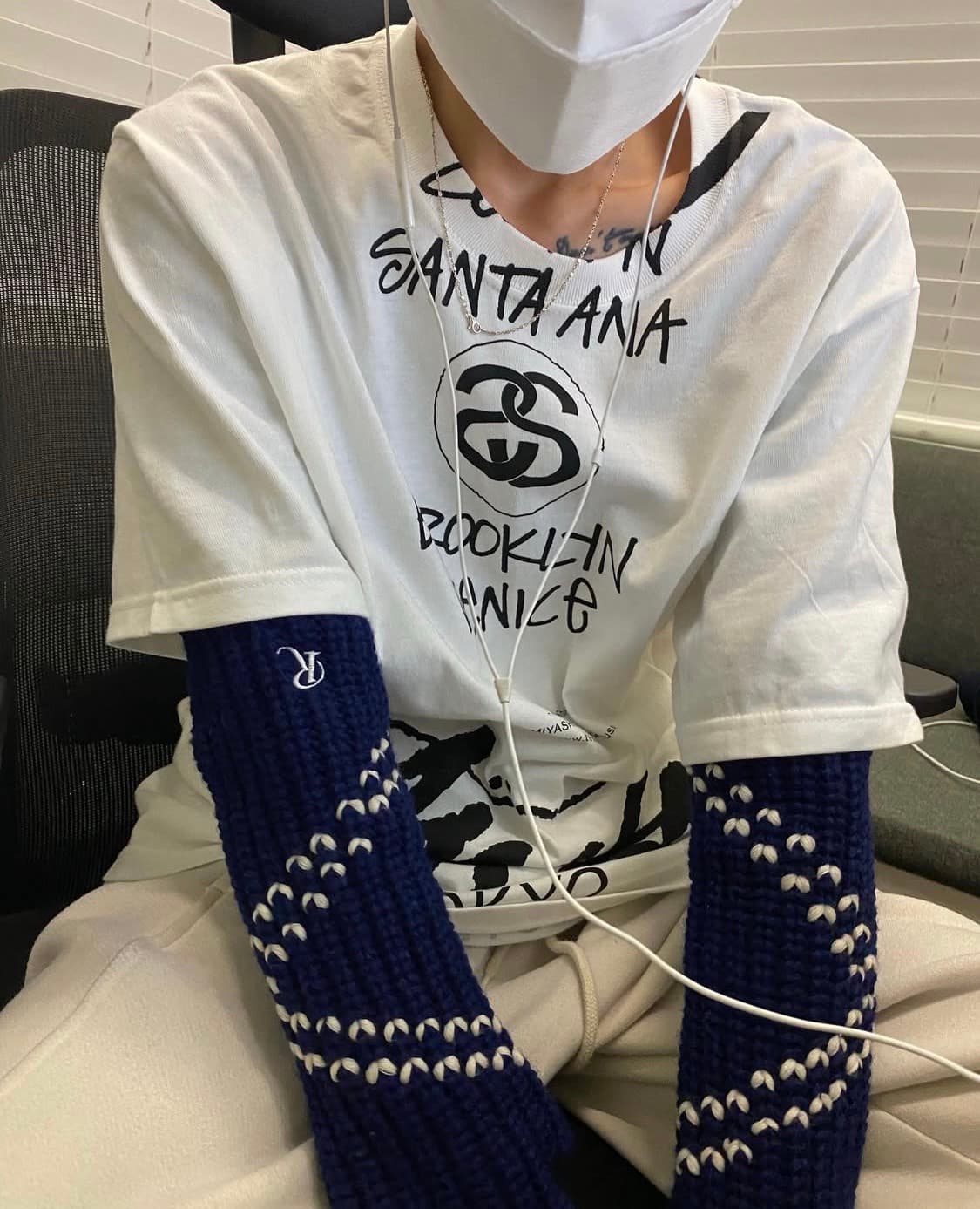 (M)스투시 x타카히로미야시타 더 솔로이스트 40 월드투어 티셔츠 반팔 상품이미지1