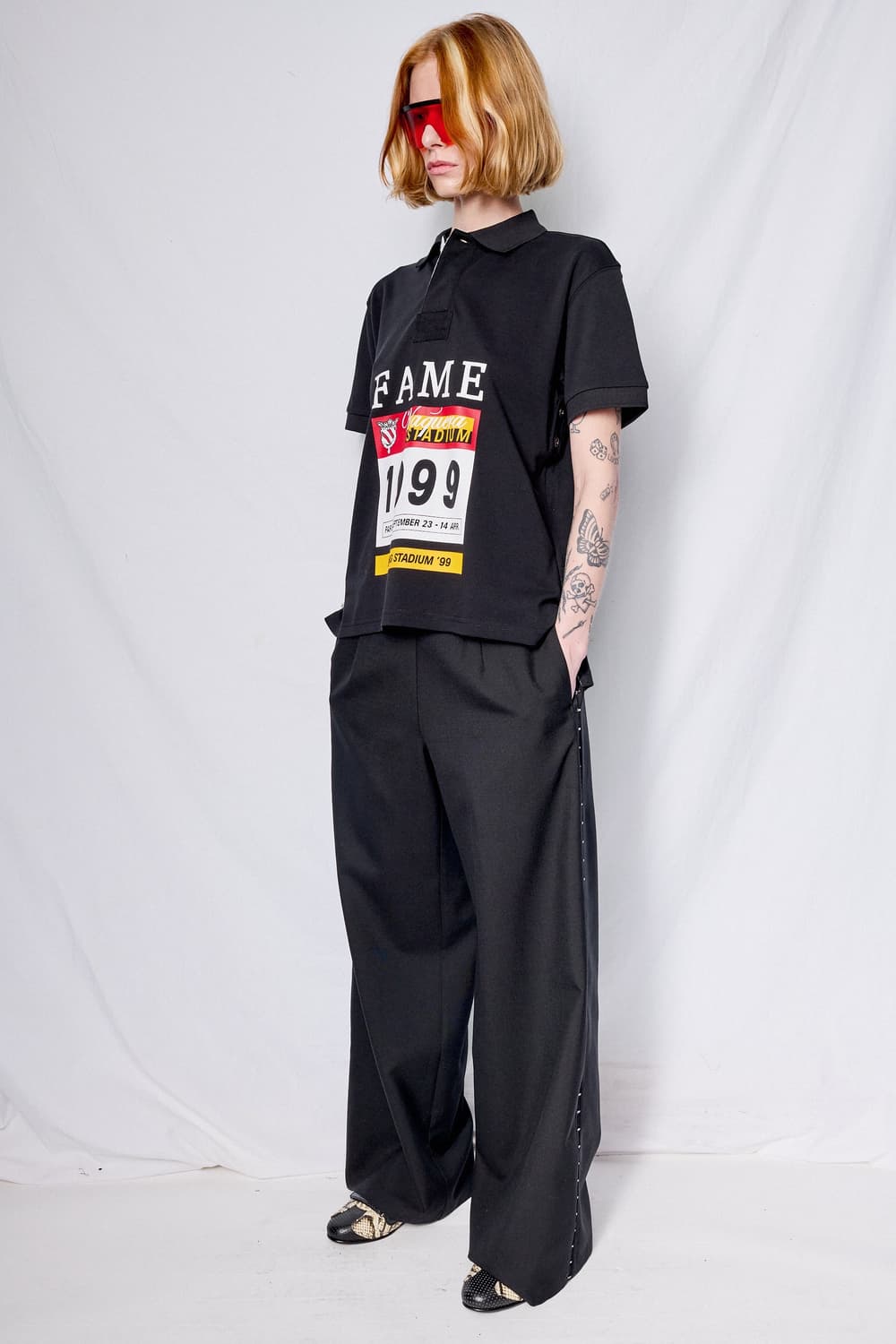 [XS,S,M]바퀘라 FAME  폴로 셔츠 상품이미지2
