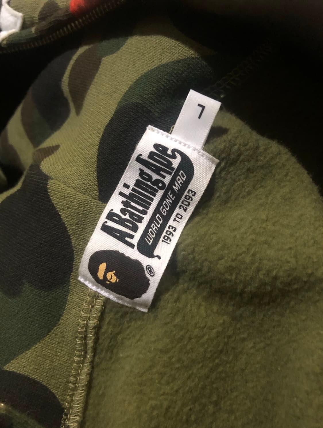 베이프 ponr 녹계 L 상품이미지2