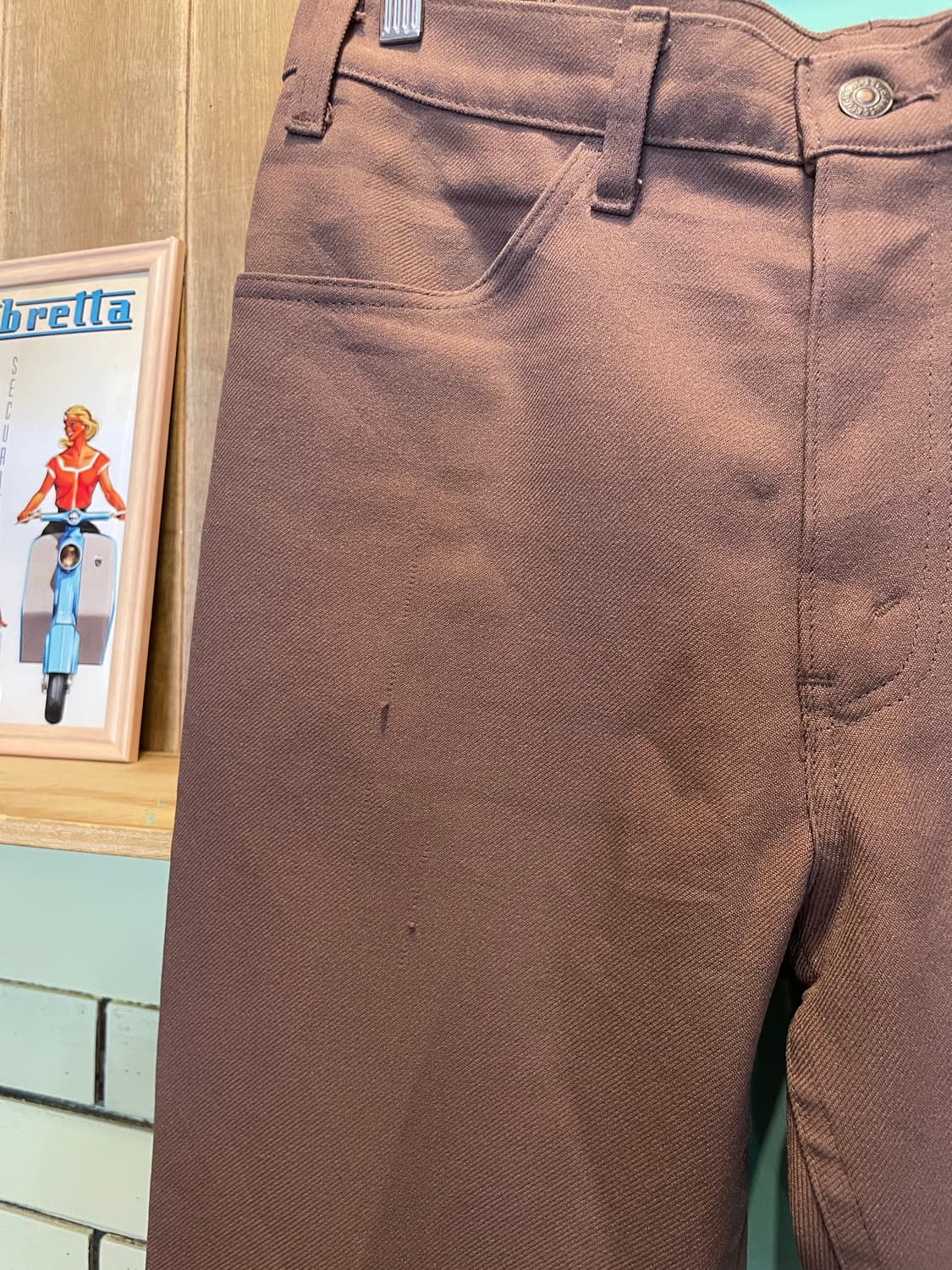 1980-90's Vintage Levi’s 517 Brown Pants 상품이미지6