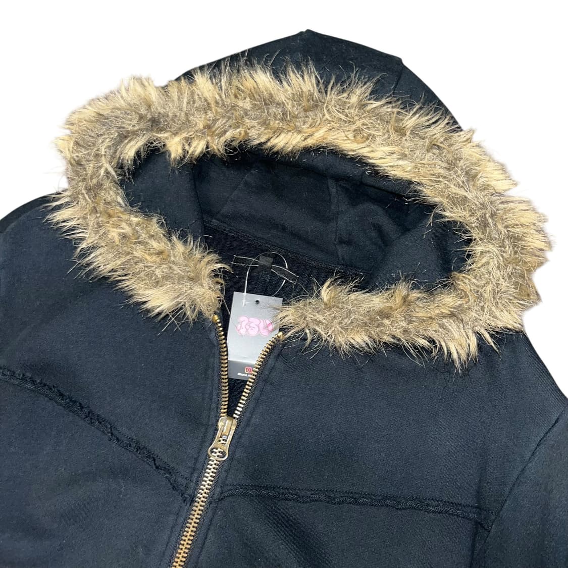 퍼후드 입체포켓 투웨이 후드집업 y2k갸루펑크 상품이미지3