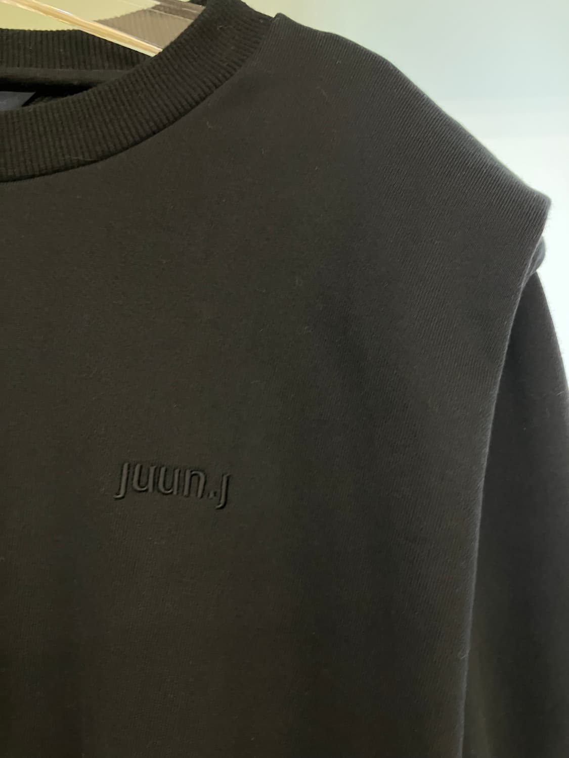 23Ss 준지 블랙 맨투맨 상품이미지3