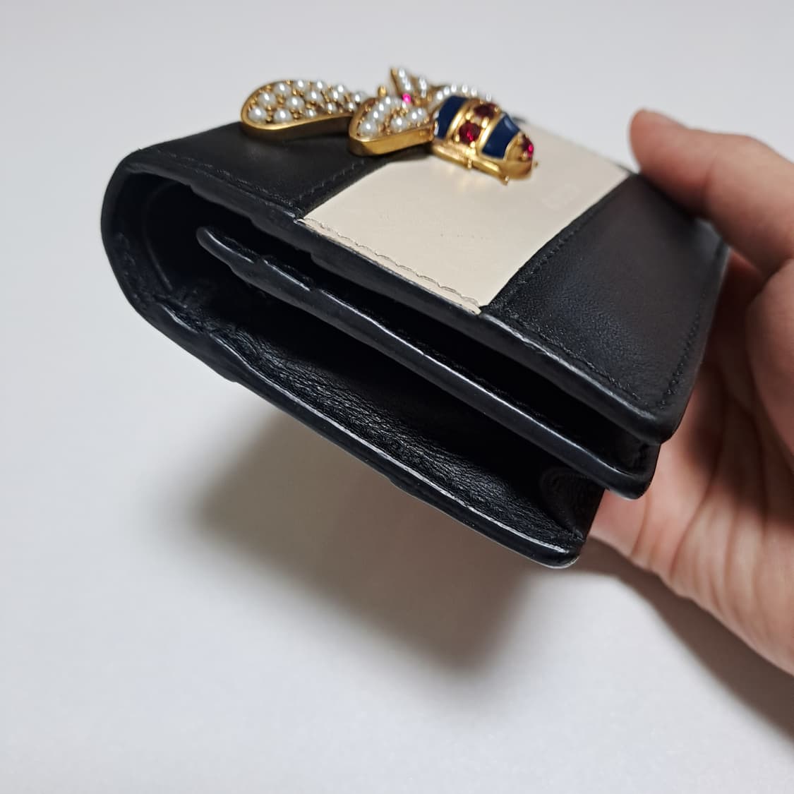 [100%/정품] 구찌 퀸 마가렛 비 지갑, 구찌지갑,구찌반지갑,구찌카드 상품이미지7