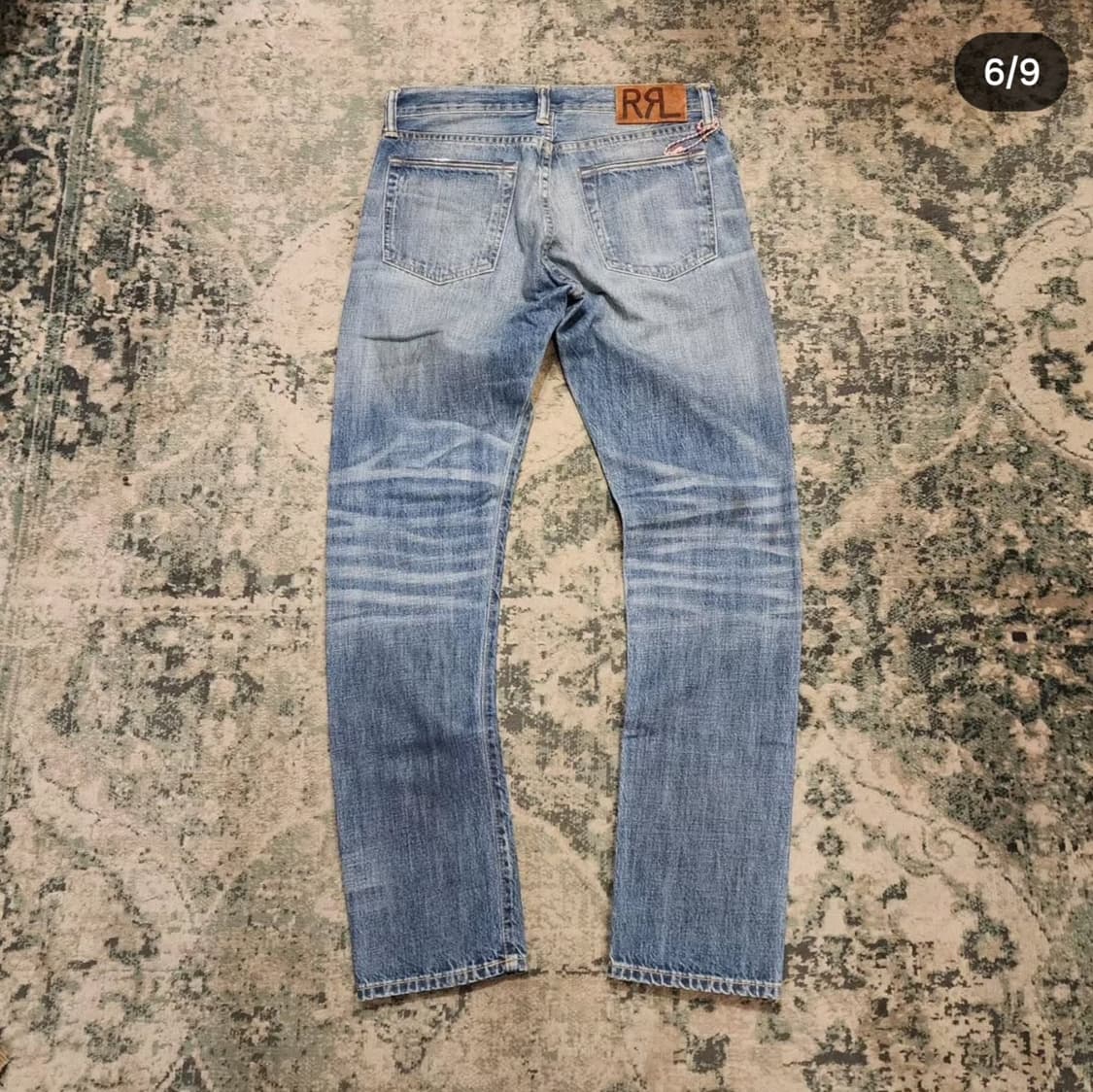 RRL 슬림스트레이트 더티진 상품이미지8