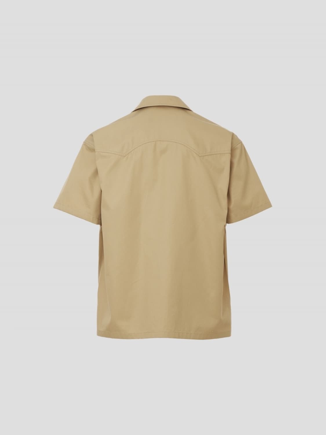 [할인] 렉토 24S/S 매트 코튼 멀티포켓셔츠 베이지 상품이미지4