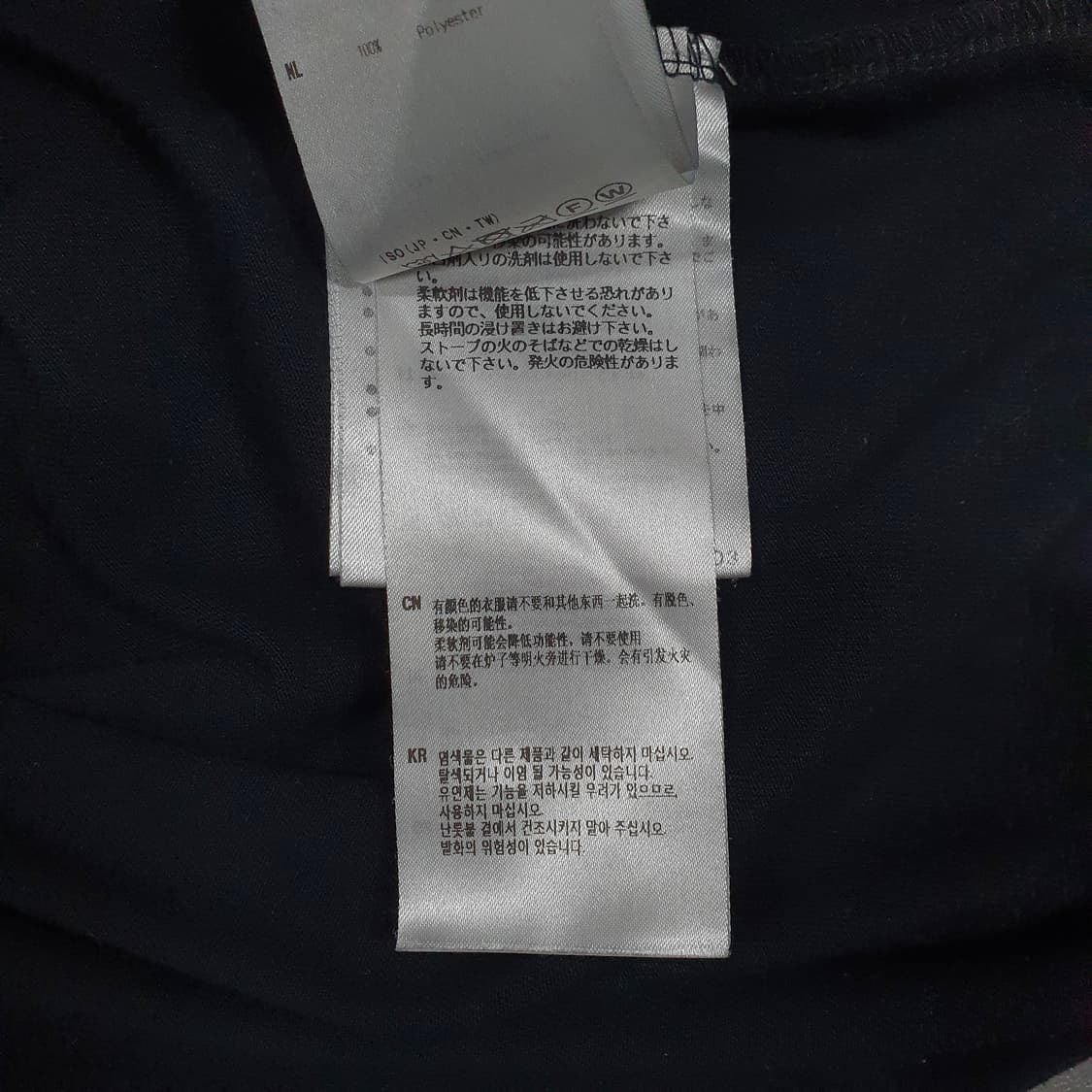 M) 다이와 빅로고 프리미엄 낚시 피싱 반팔티셔츠 블랙 DE-97008 상품이미지7