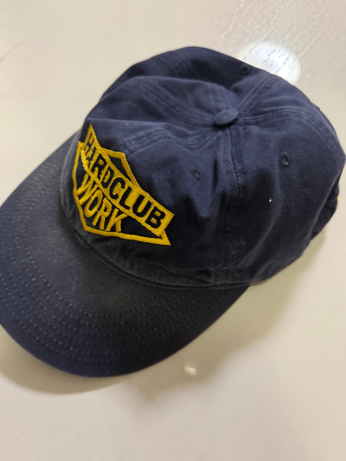 매뉴얼(KASUAL MANUAL) 하드 클럽 모자 네이비 상품이미지2