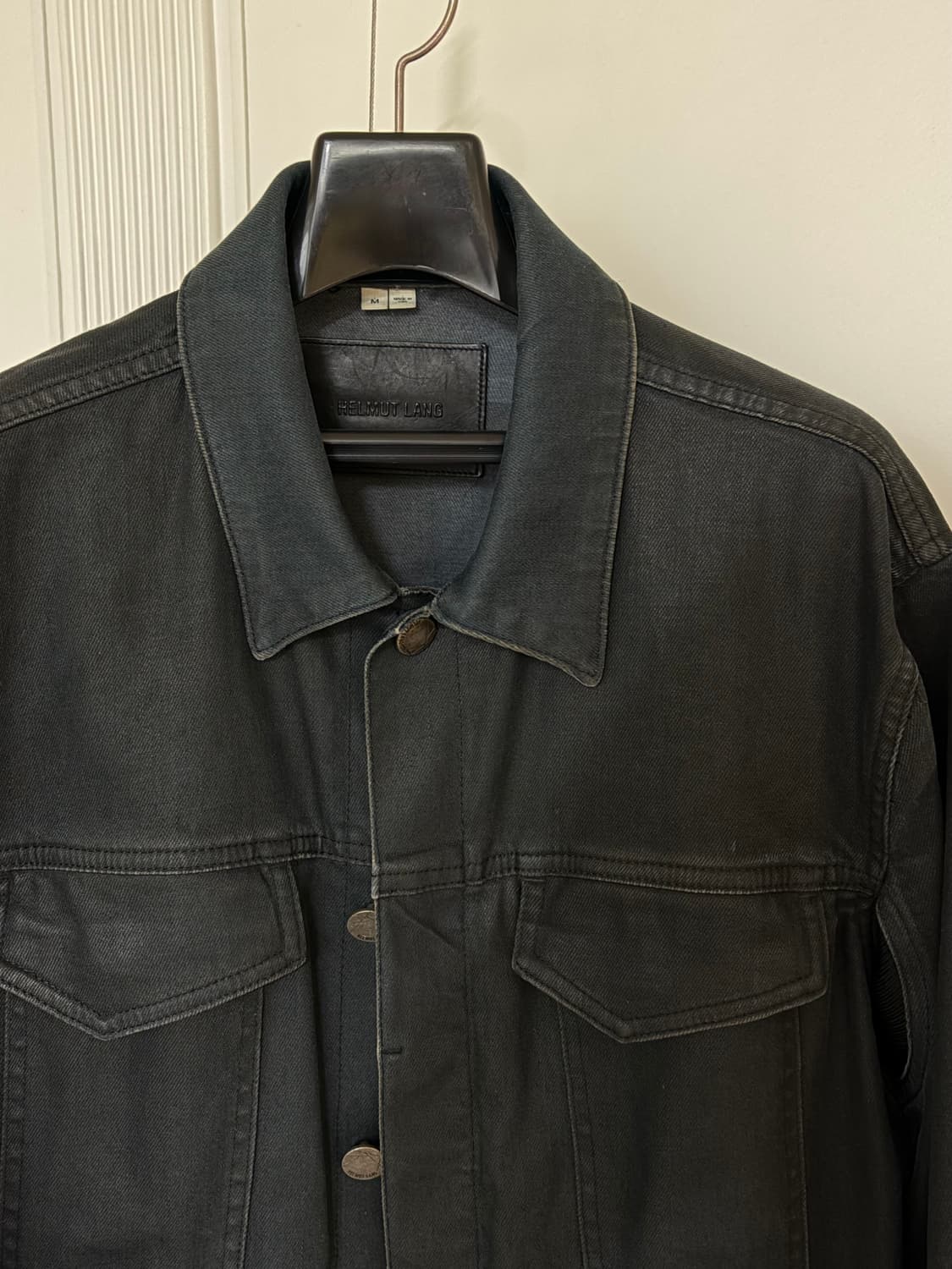 헬무트랭 왁스 코팅 자켓 상품이미지2