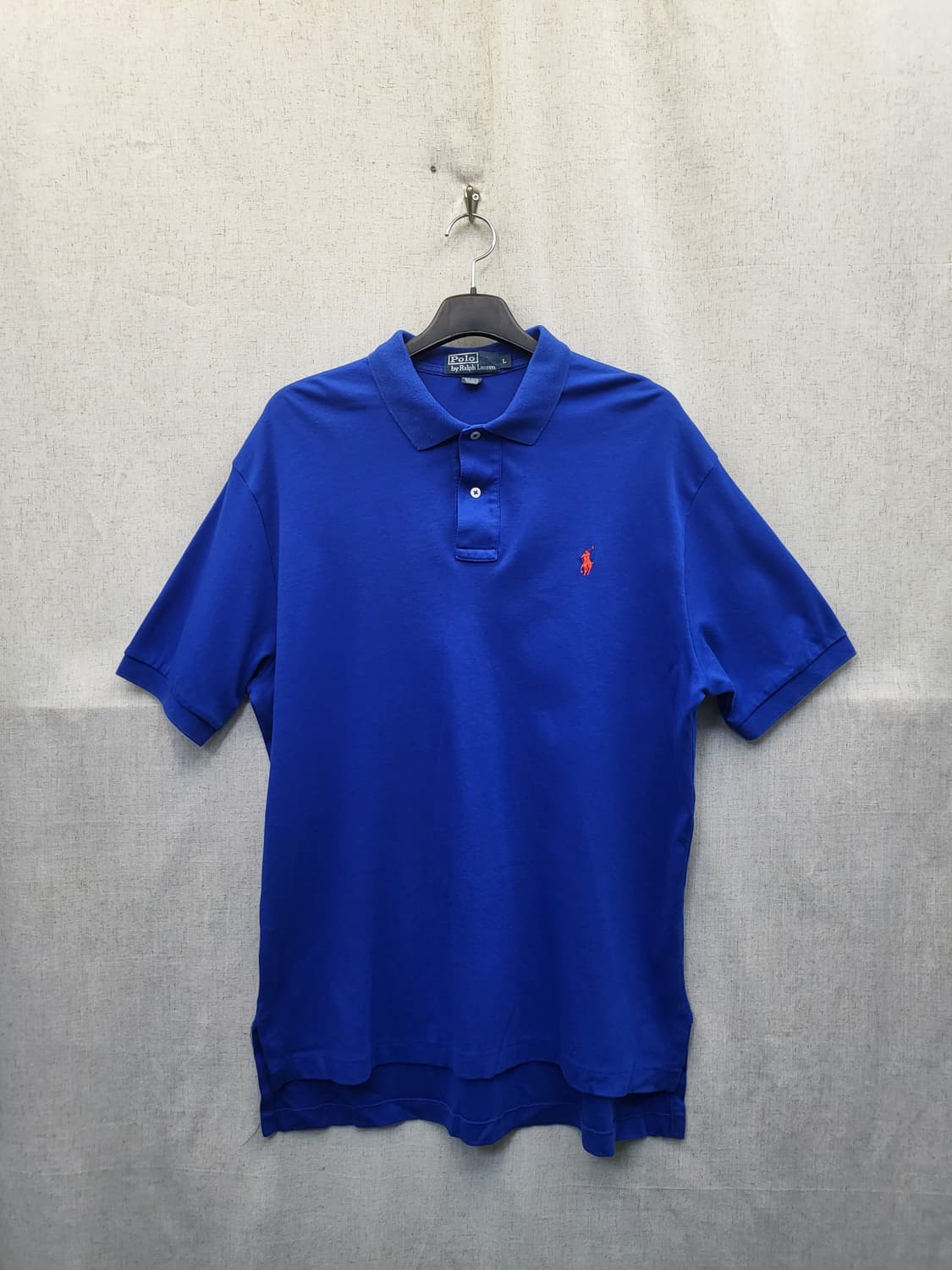 폴로 랄프로렌 블루 반팔 폴로티 상품이미지1