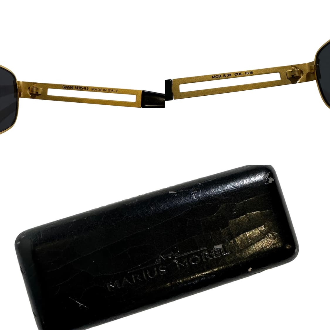 베르사체 Mod. S39 메두사 금장 로고 선글라스 상품이미지10