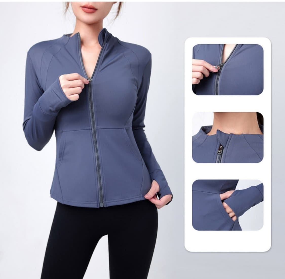 여성 트레이닝 집업 슈트 상품이미지2