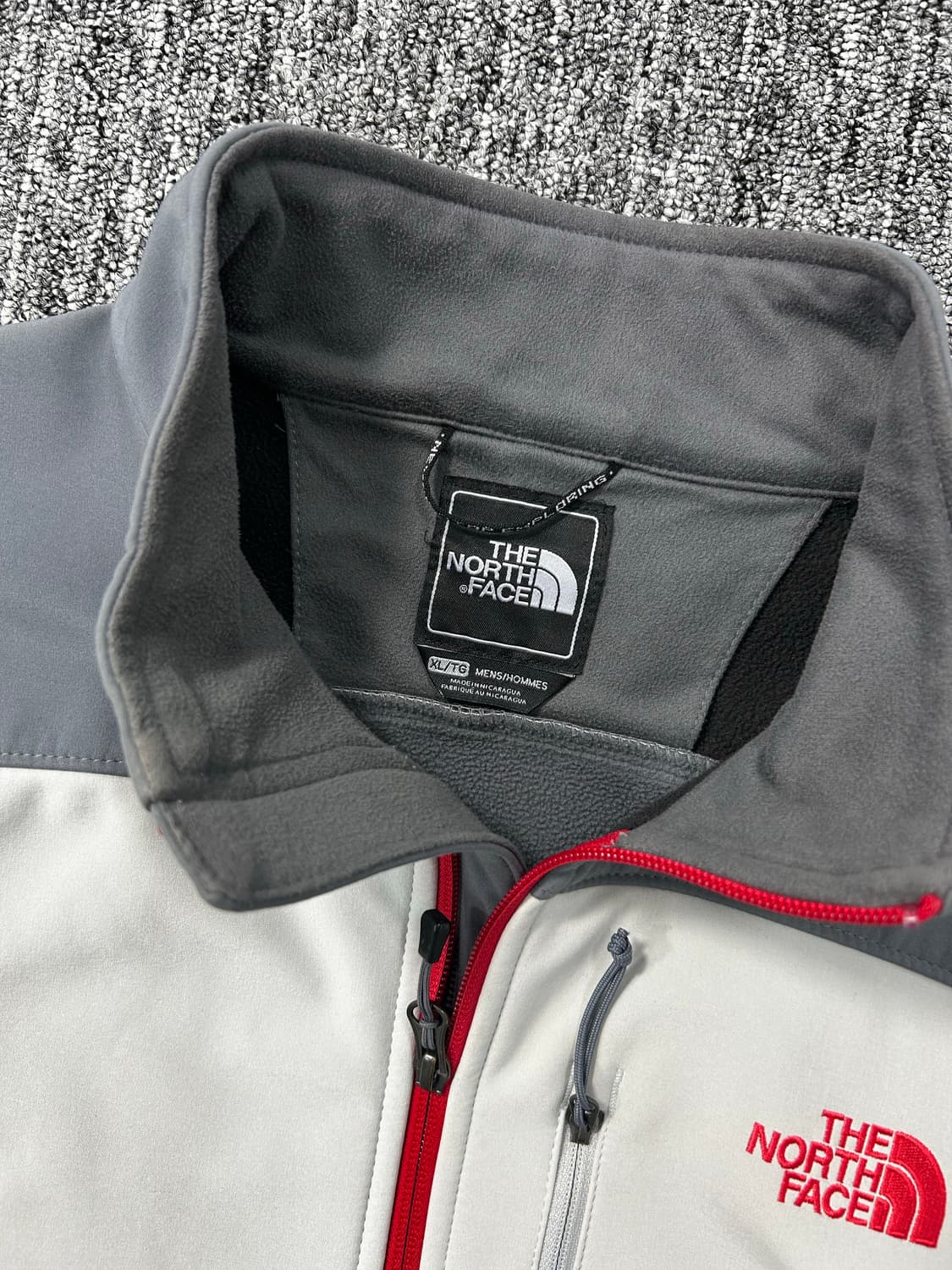 노스페이스 그레이 소프트쉘 자켓 XL 상품이미지5