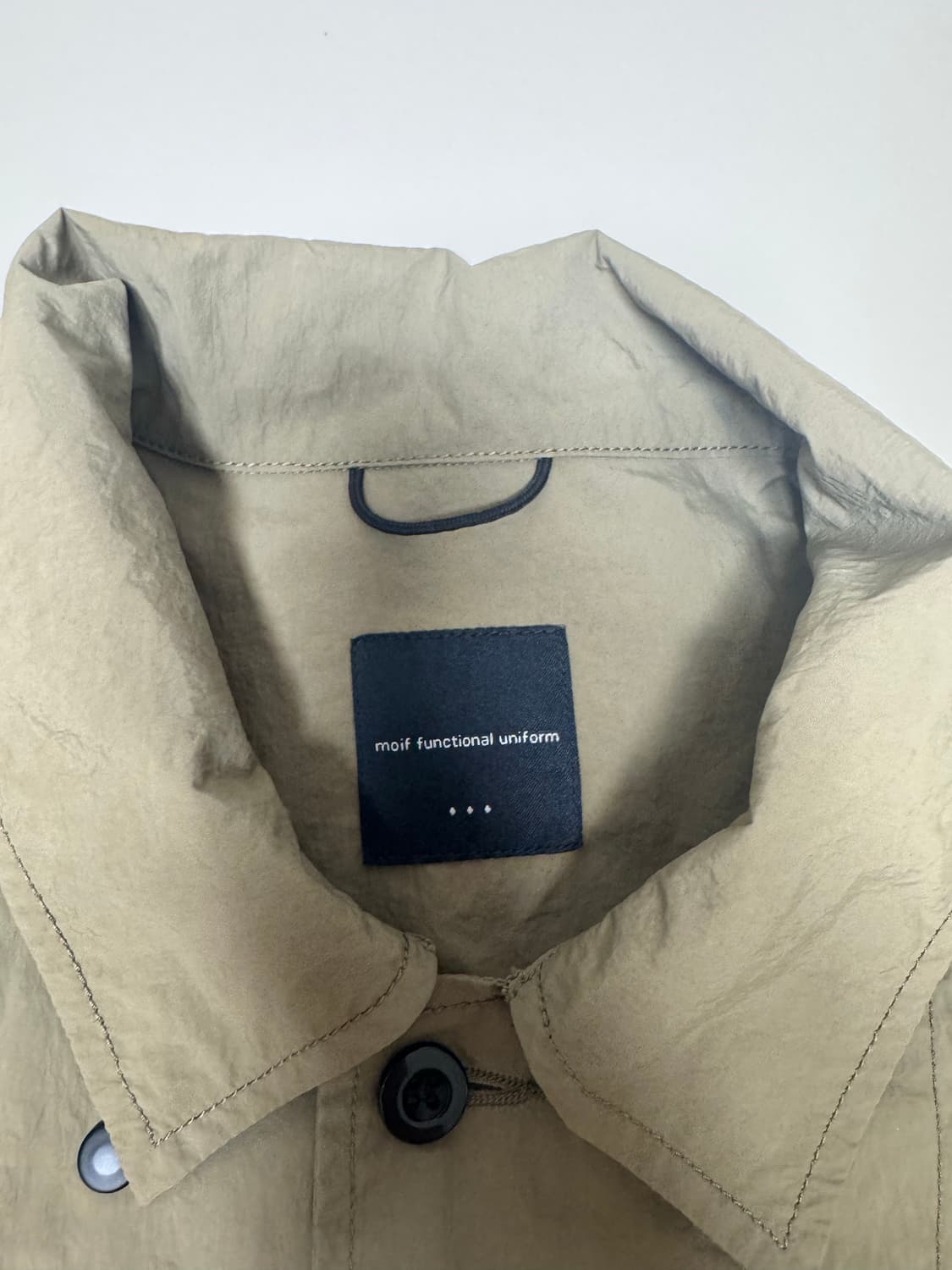 [3] 모이프 셔츠자켓 올리브 상품이미지4
