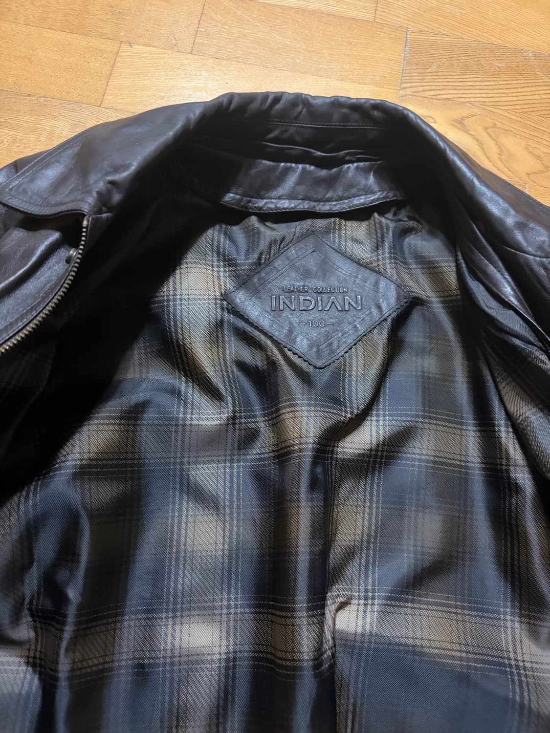 인디안 양가죽 블루종 자켓100 상품이미지4