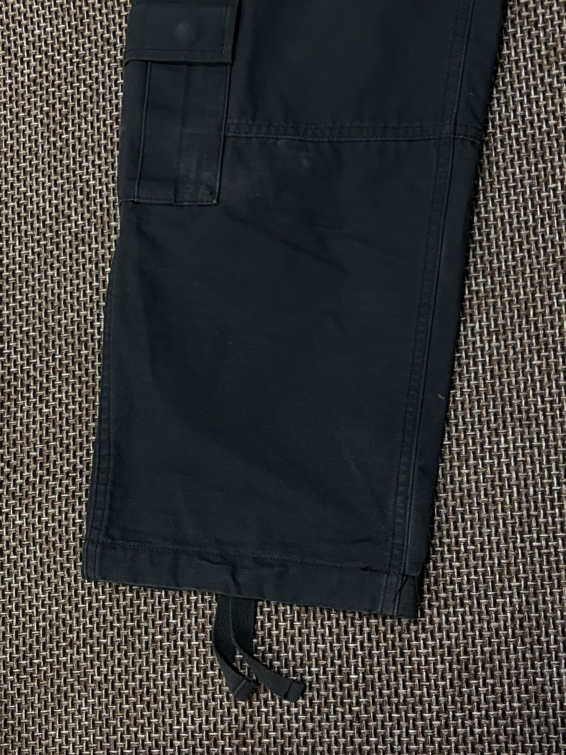 스투시 립스탑 카고 워크 팬츠 블랙 상품이미지4