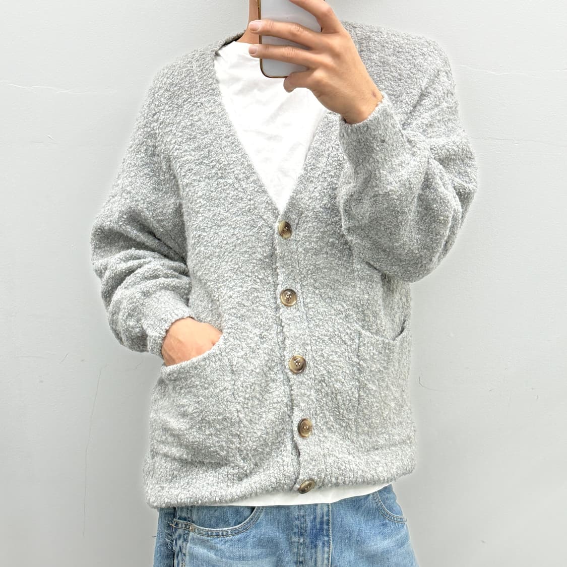 colza 빅사이즈 가디건 상품이미지2