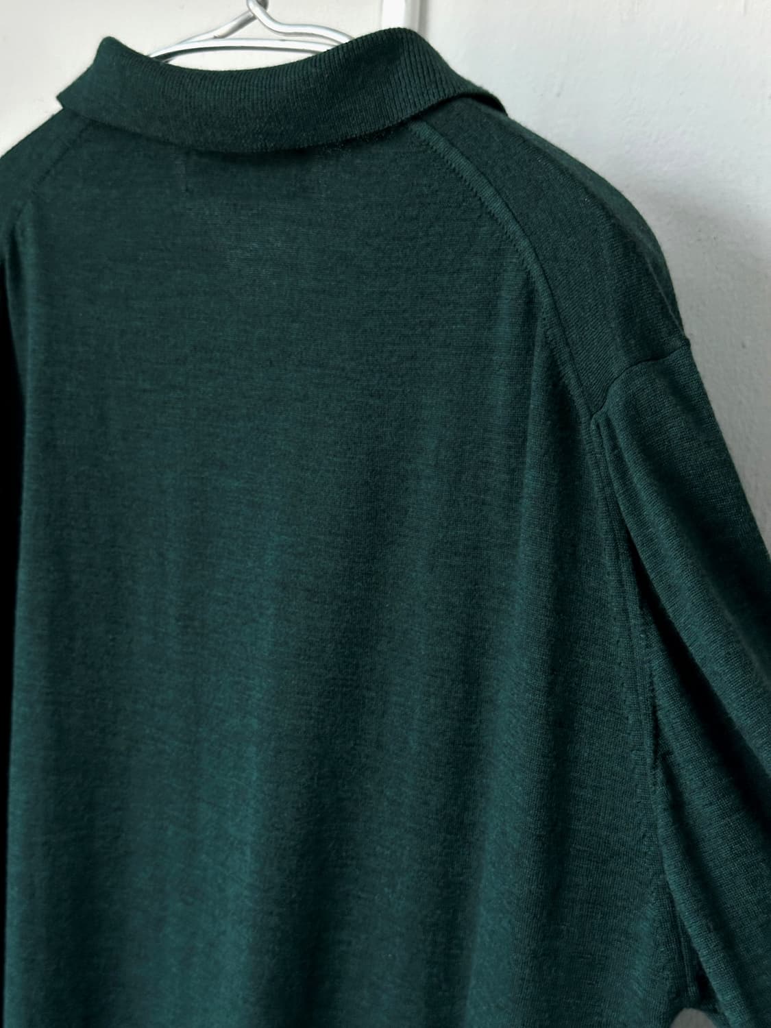 Superfinemerino wool polo knit  상품이미지8
