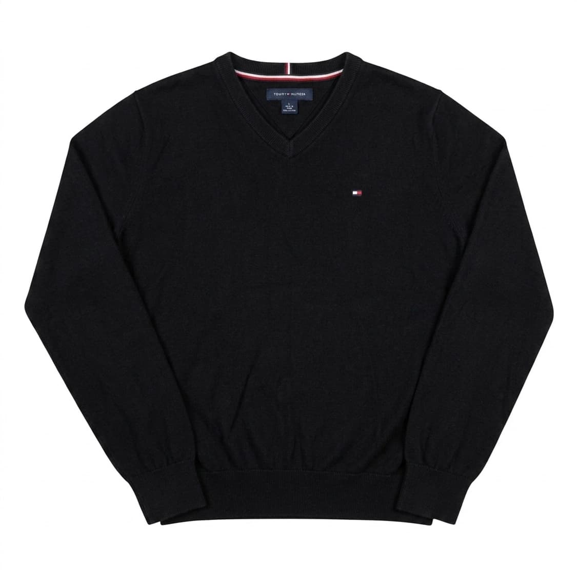[S] TOMMY HILFIGER 타미힐피거 브이넥 니트 상품이미지1
