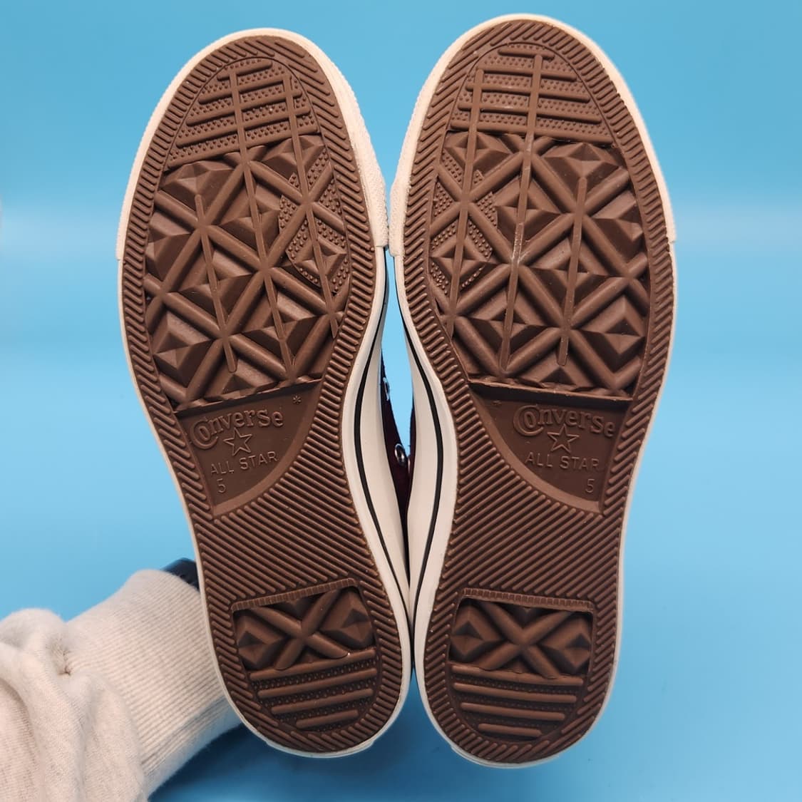 oo 컨버스 올스타 OX 마룬 스니커즈 240 상품이미지3