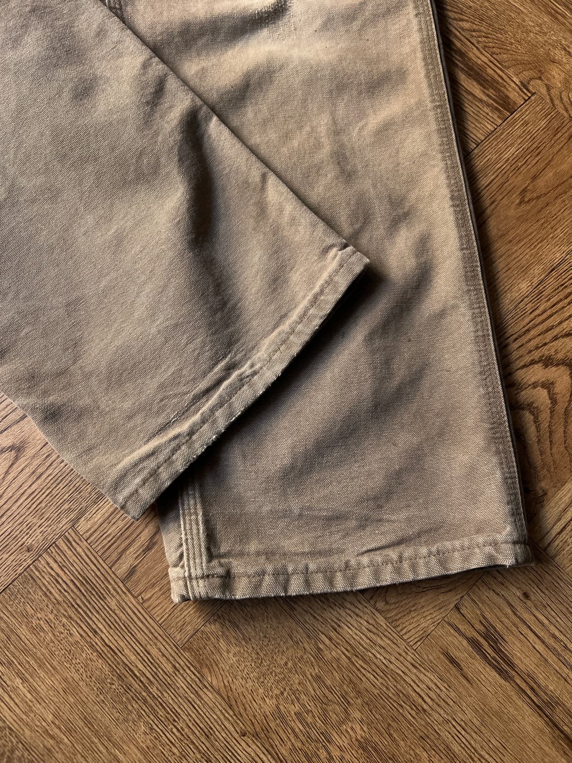 [32]칼하트 USA 빈티지 워싱 머쉬룸 싱글니 카펜터 워크 팬츠 상품이미지6