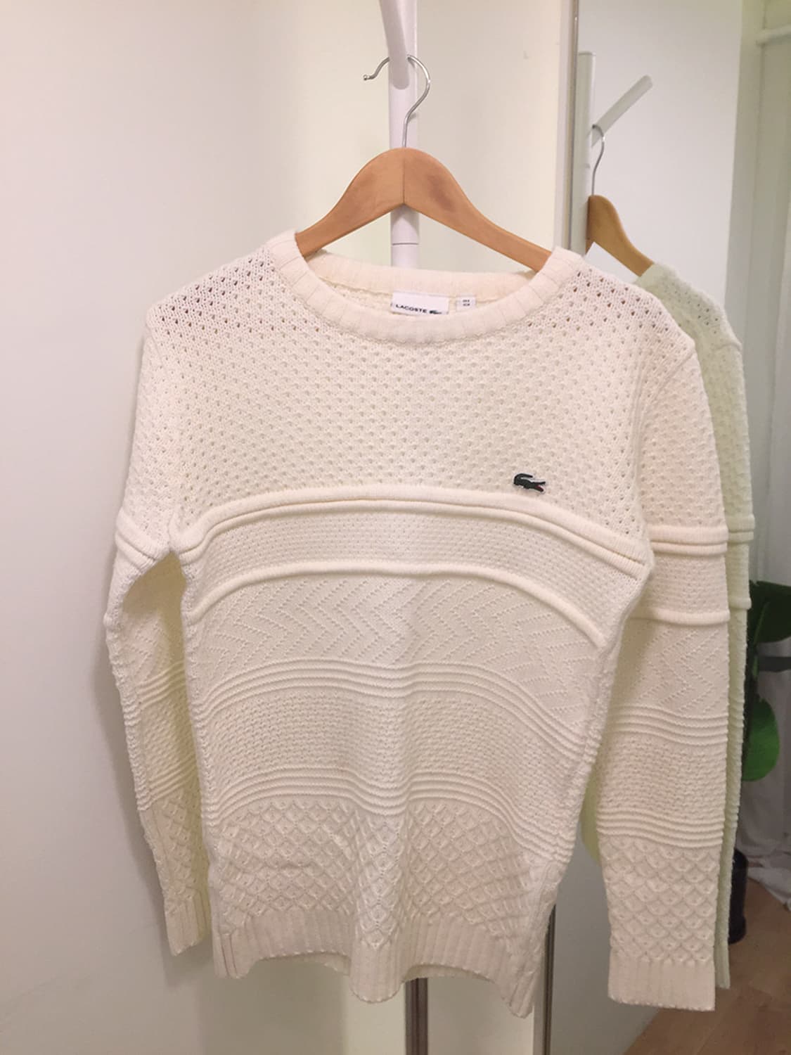 여성 라코스테 니트 스웨터 100 상품이미지2