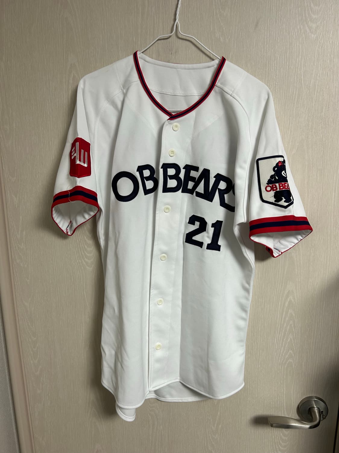 OB베어스 야구 유니폼 XL팜 상품이미지1