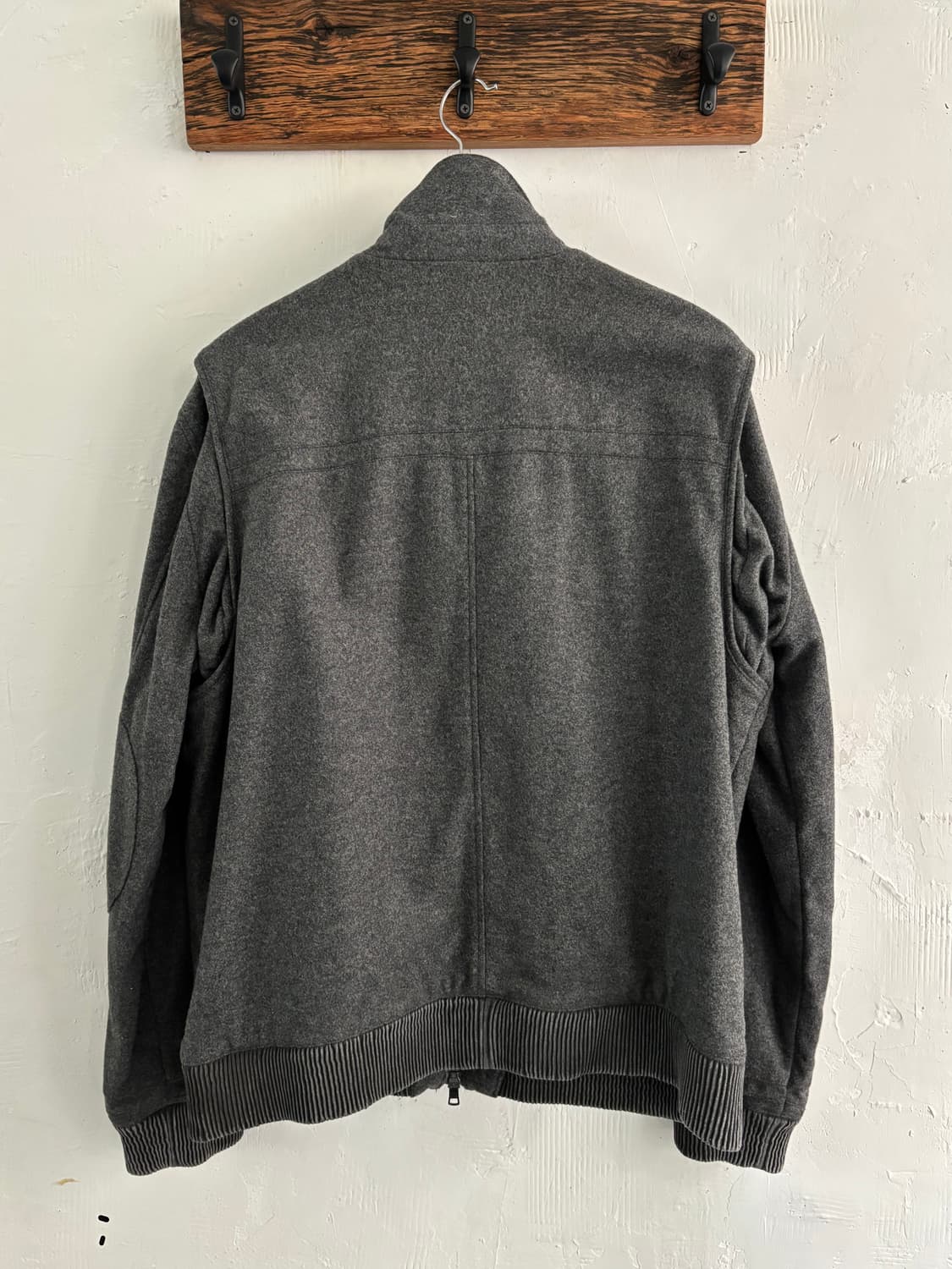 Armani Exchange 아르마니 익스체인지 그레이 울-캐시미어 혼방 상품이미지9