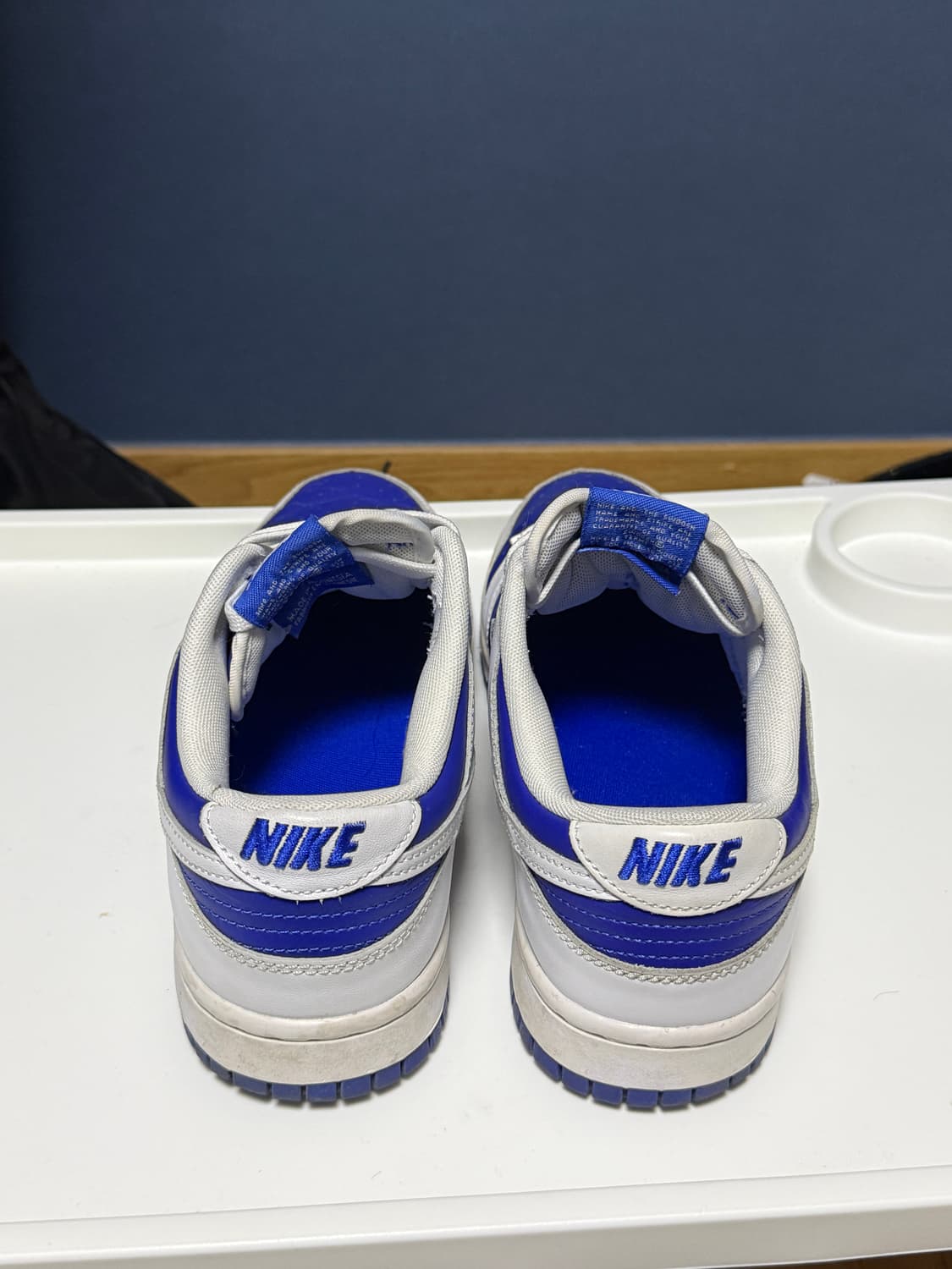 나이키 덩크 로우 레트로 레이서 블루 앤 화이트 상품이미지3