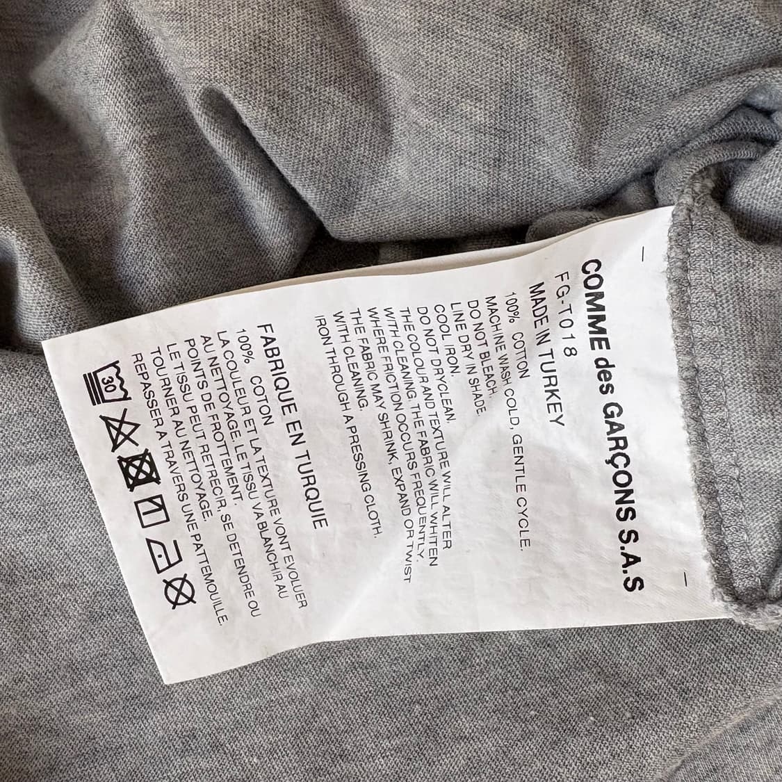 Comme des Garcons Shirt 티셔츠 상품이미지6