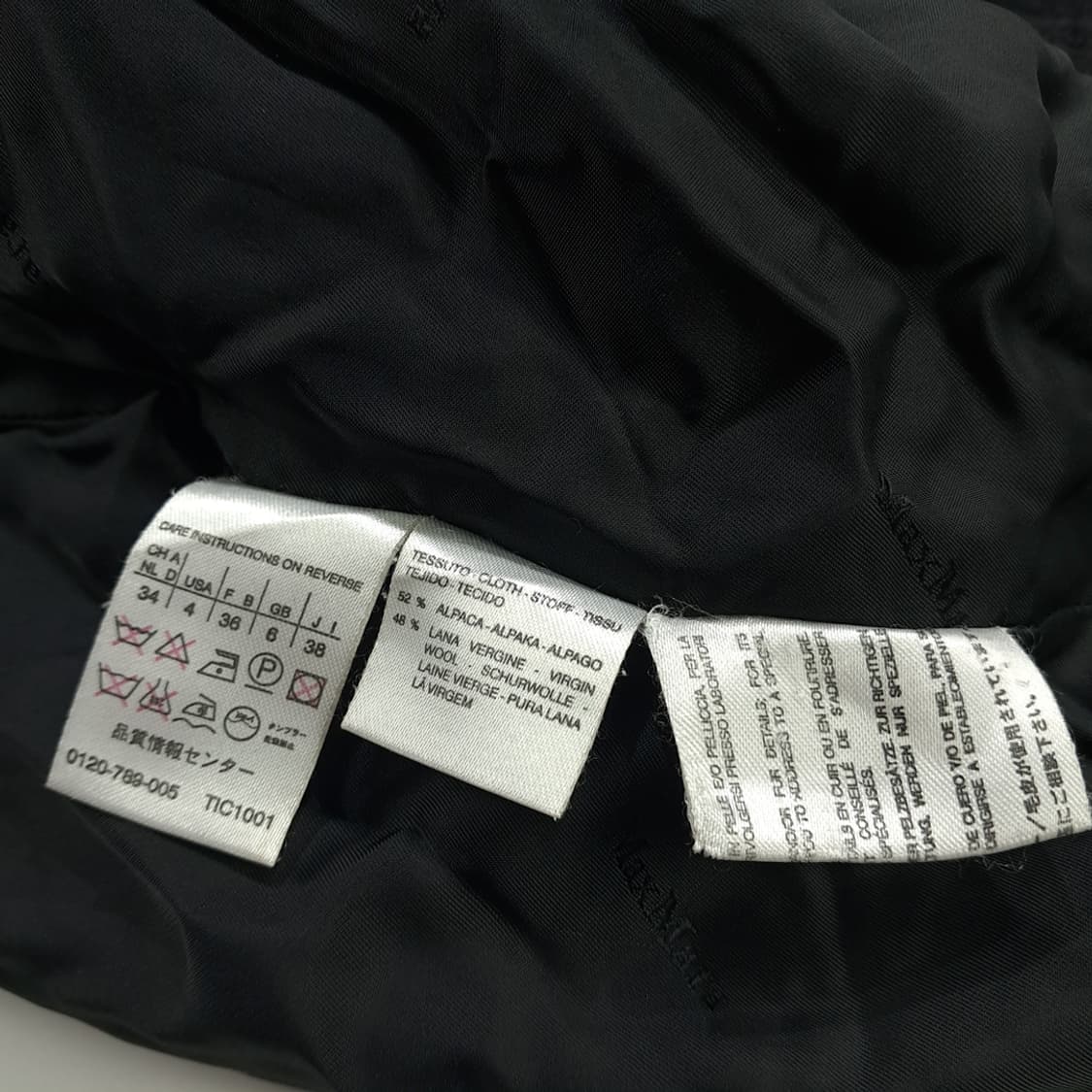 CN768W L 막스마라 알파카 버진울 테디 코트 상품이미지7