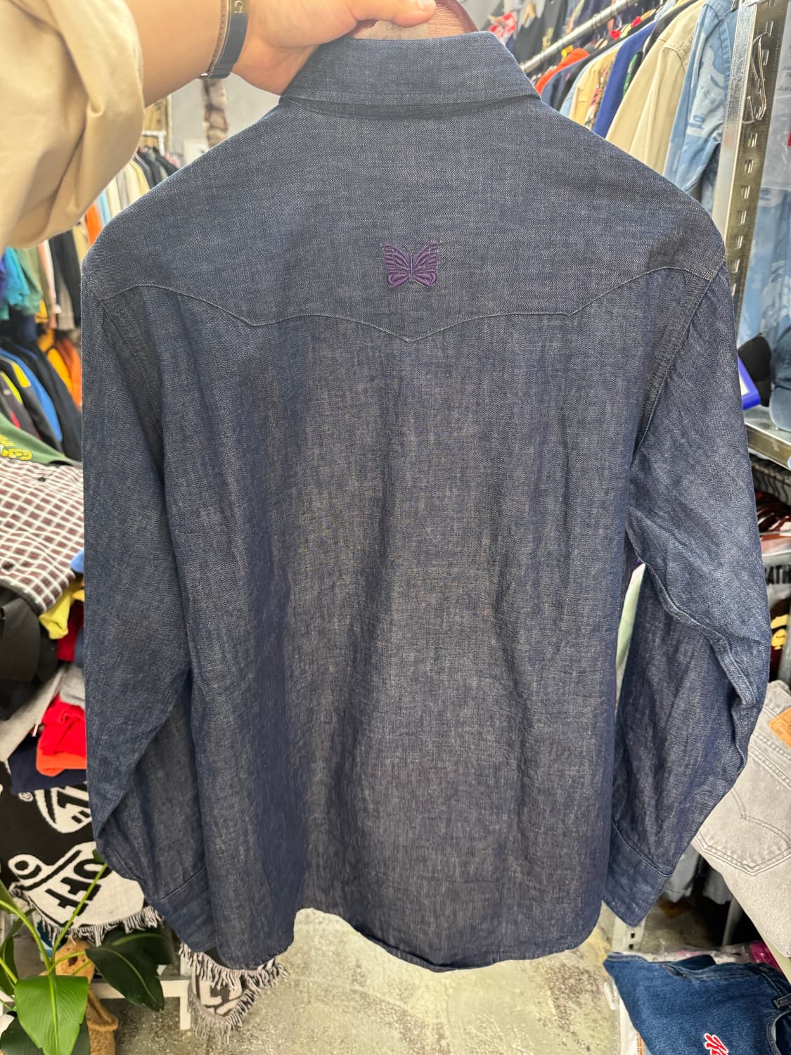 니들스 x 니들스 콜라보 청남방자켓  상품이미지5