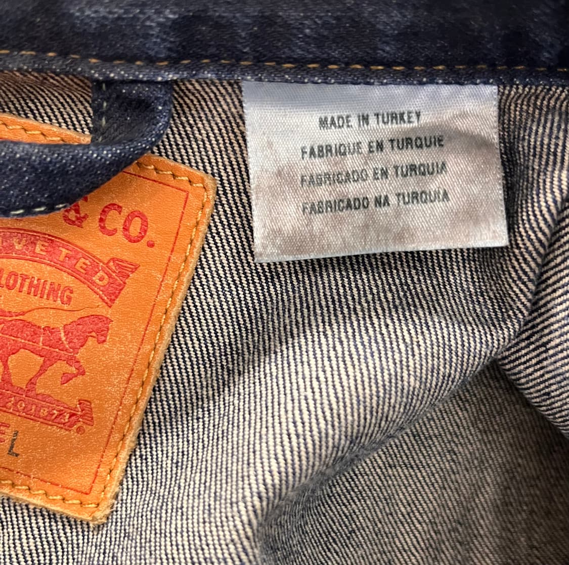 리바이스 데님 트러커 자켓 L 상품이미지4