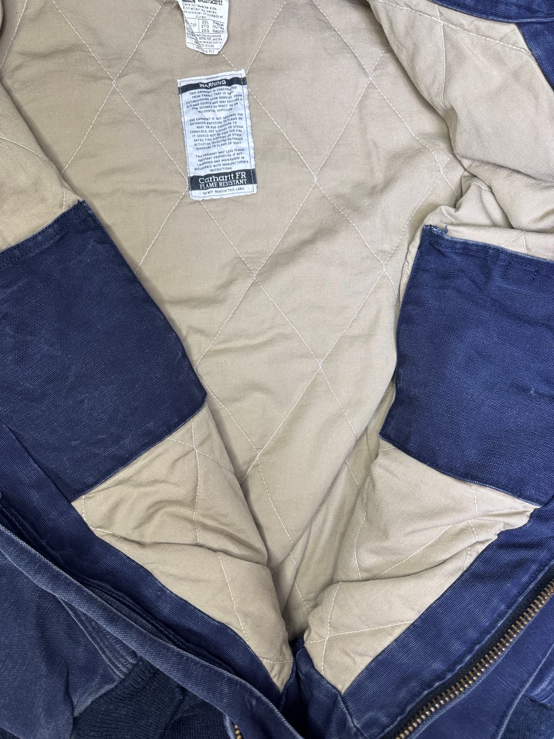 칼하트FR 액티브 오리지널 방염 워크자켓 2XL 상품이미지7