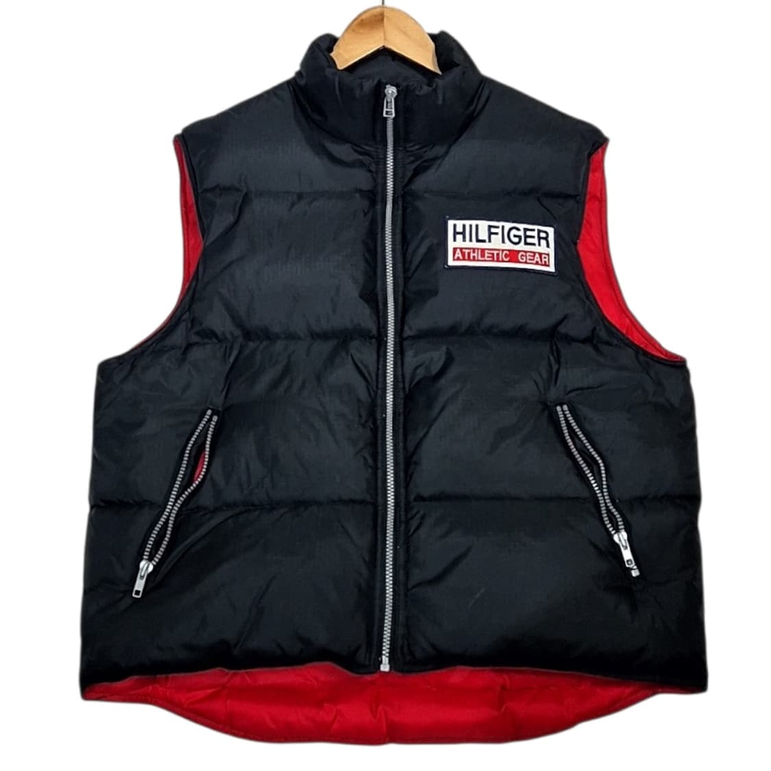 타미힐피거 어센틱 기어 빅로고 패딩 조끼 상품이미지2