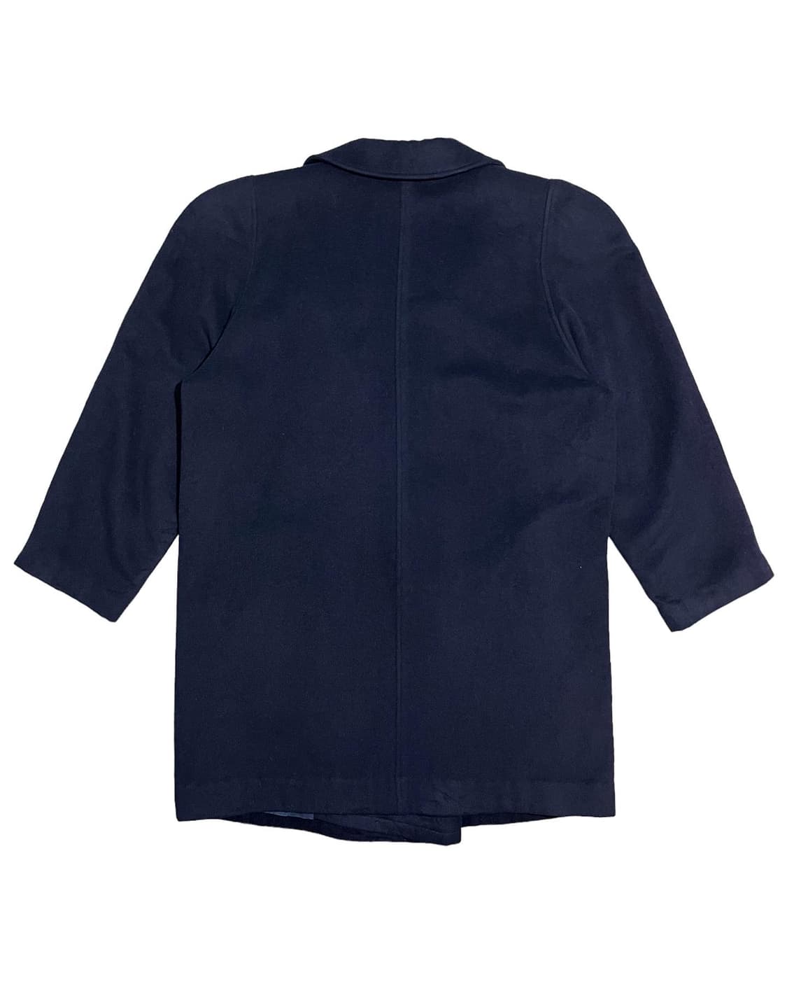 [F] VTG JPN 울 더블 코트 네이비 상품이미지2