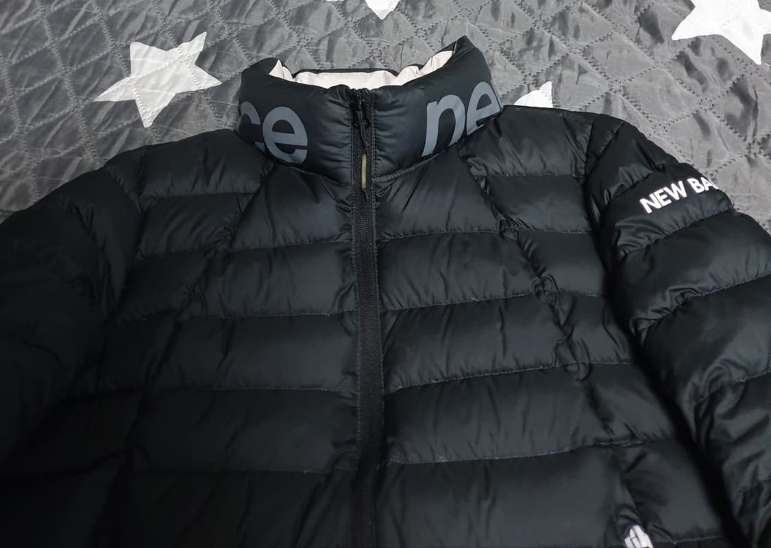 뉴발란스 키즈 덕다운 경량패딩 블랙 (145) 상품이미지2