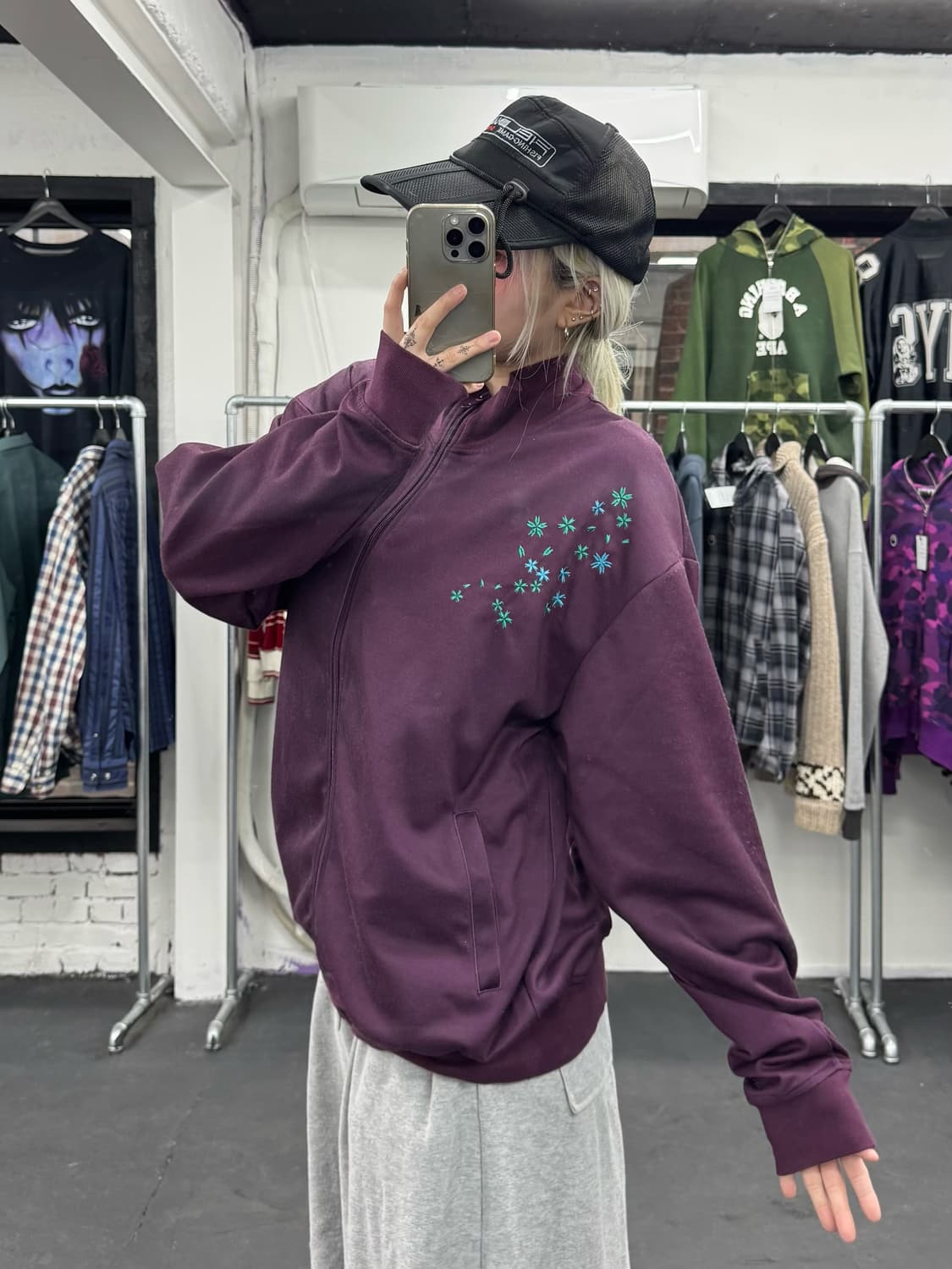 카라쿠리 타마시 오리엔탈 퍼플 져지 상품이미지4