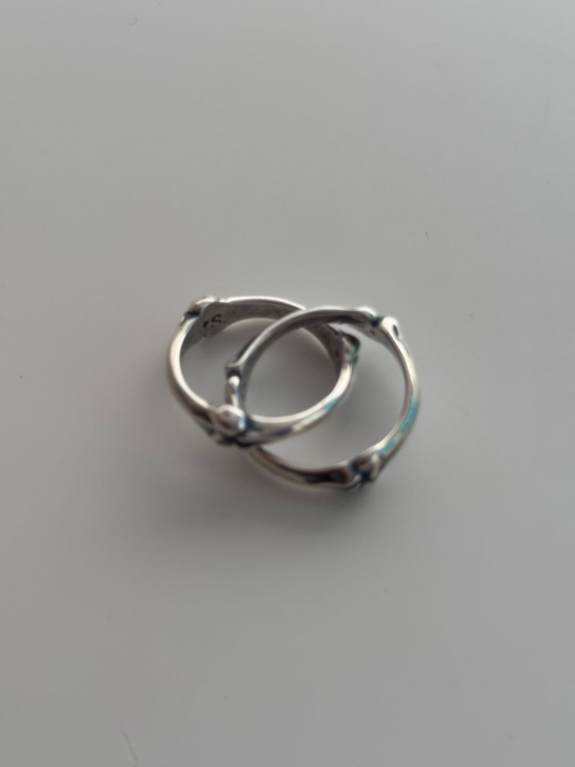 BONE SHAPE DUAL RING 듀얼 링 상품이미지4
