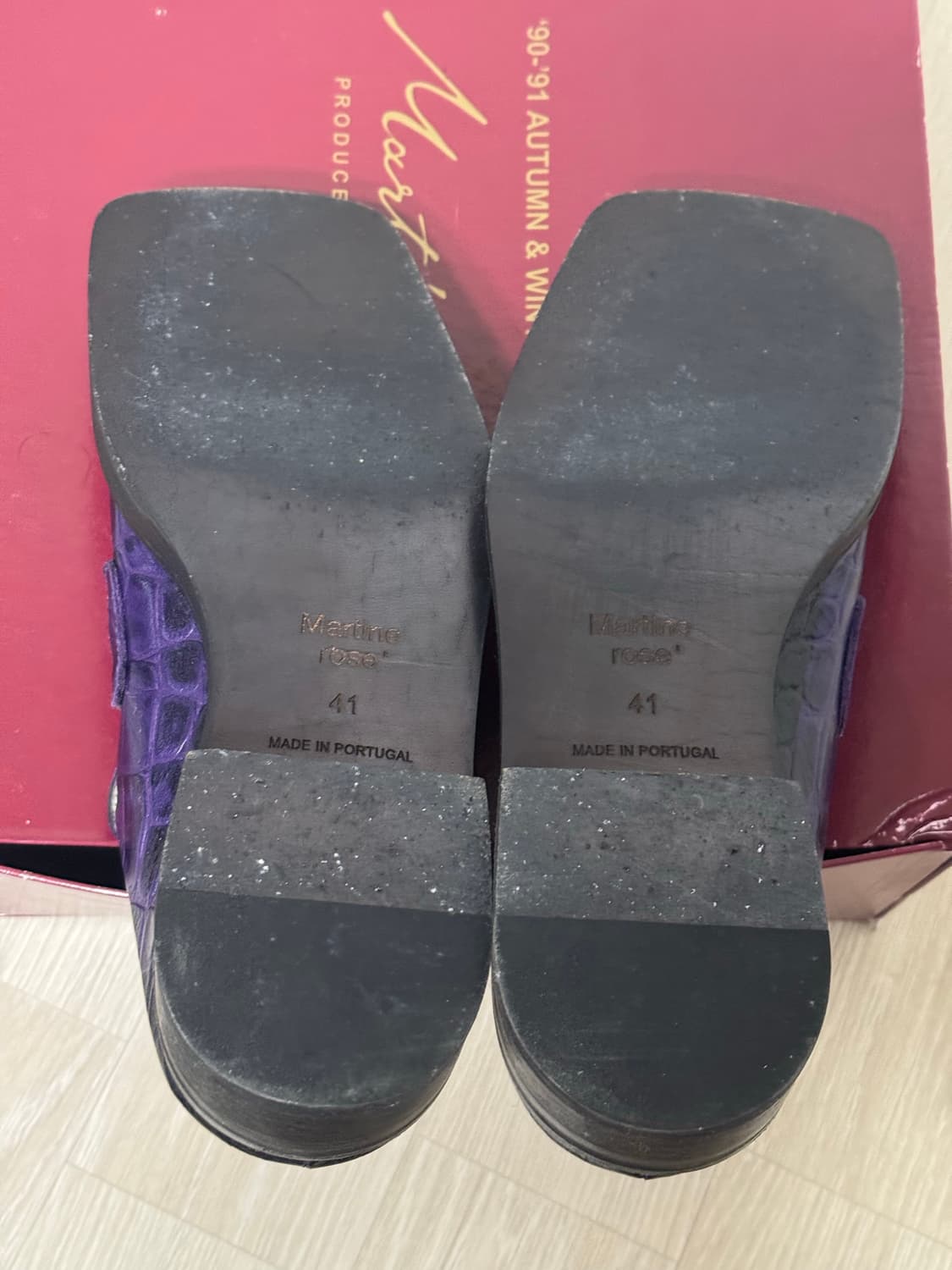 마틴로즈 스퀘어토 로퍼 뮬 상품이미지6