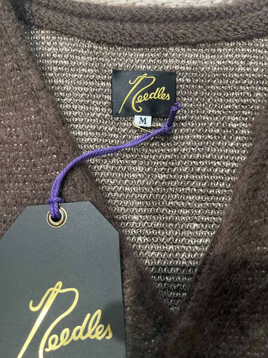 니들스x엔드 빠삐용 모헤어 가디건 M 상품이미지2