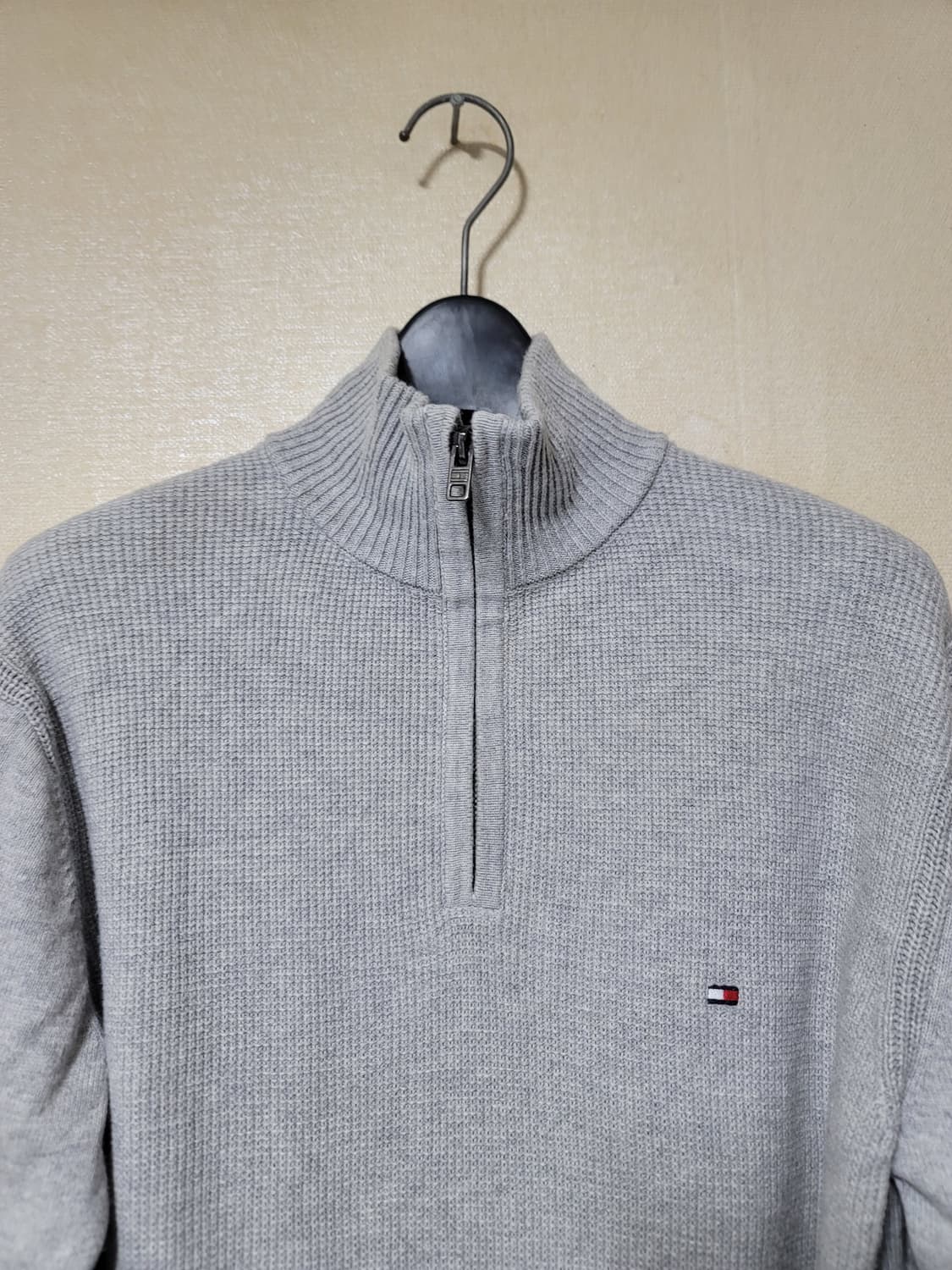 타미힐피거 반집업 프리미엄 코튼니트 상품이미지2