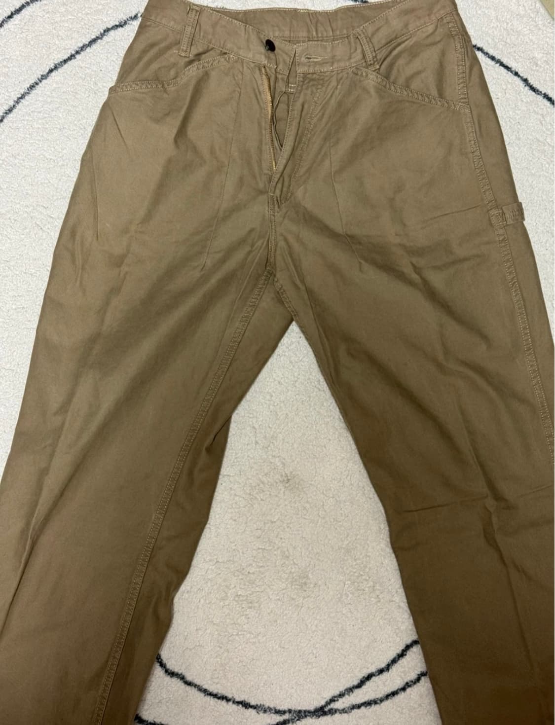 칼하트 카펜더 팬츠 베이지 32 상품이미지4