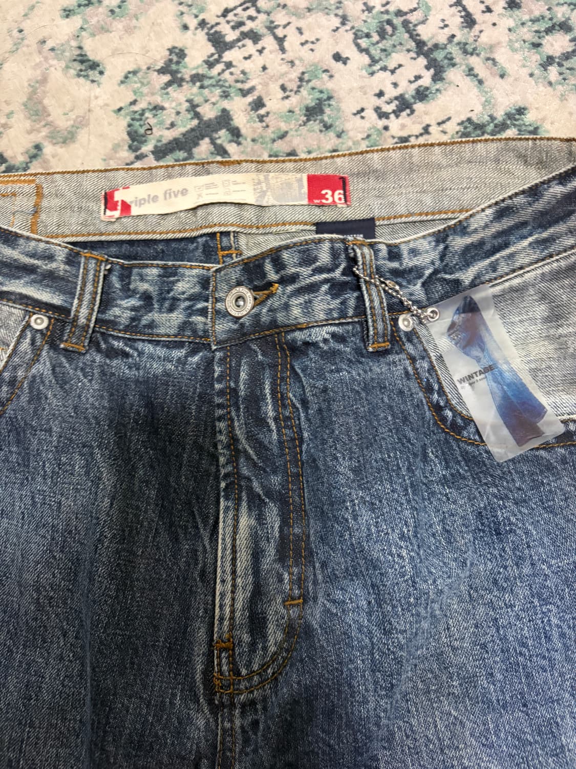 일본 빈티지 데님 진 상품이미지5