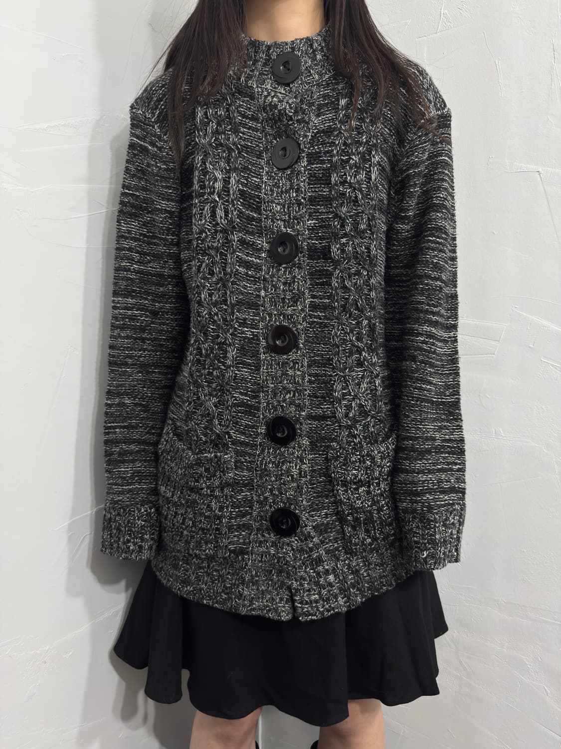 pompelmo big button cardigan 상품이미지1