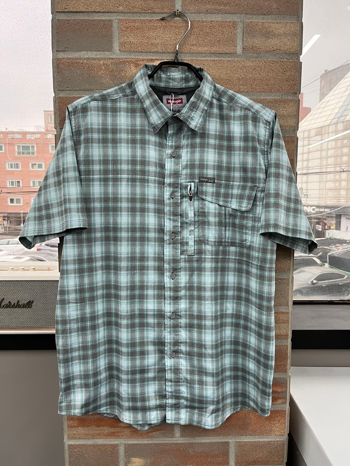 랭글러 반팔 체크 셔츠 상품이미지6