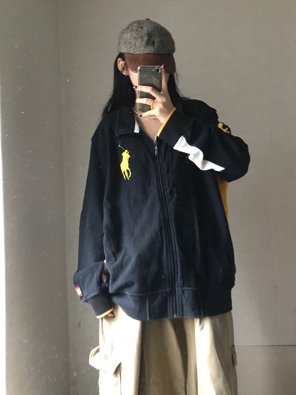 폴로 빅포니 스페인 레이싱 면집업 상품이미지1