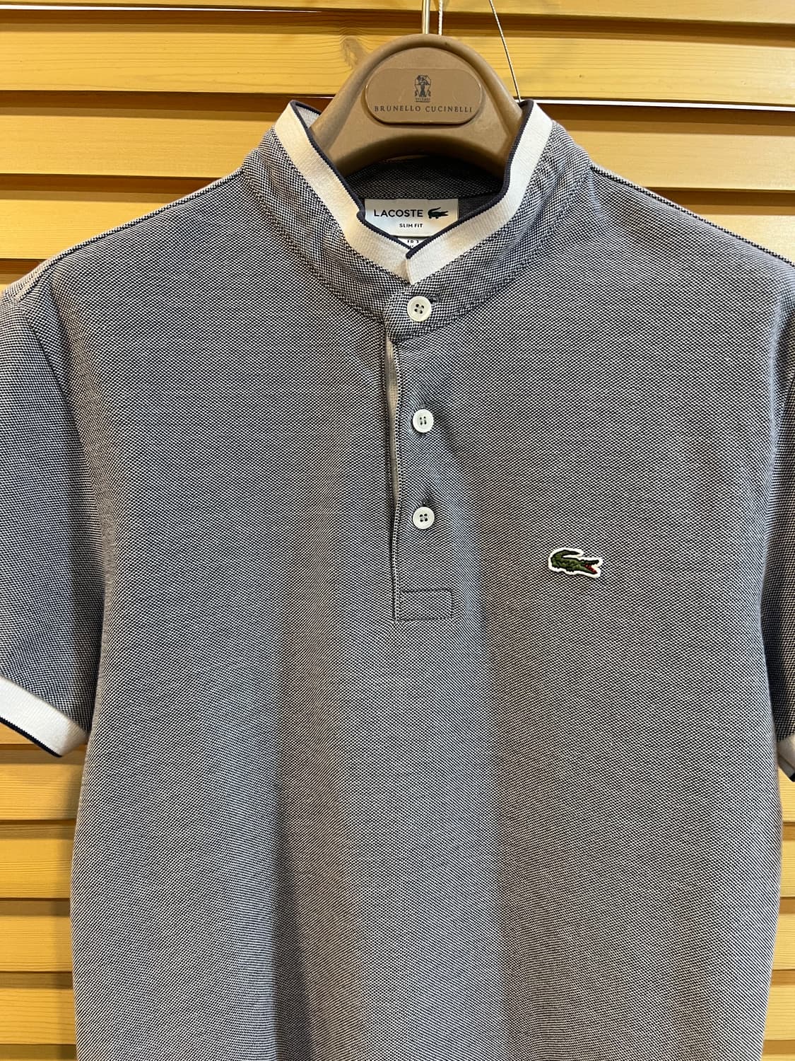 라코스테 남성 보카시네이비 차이나카라티셔츠 PK반팔티셔츠 상품이미지1