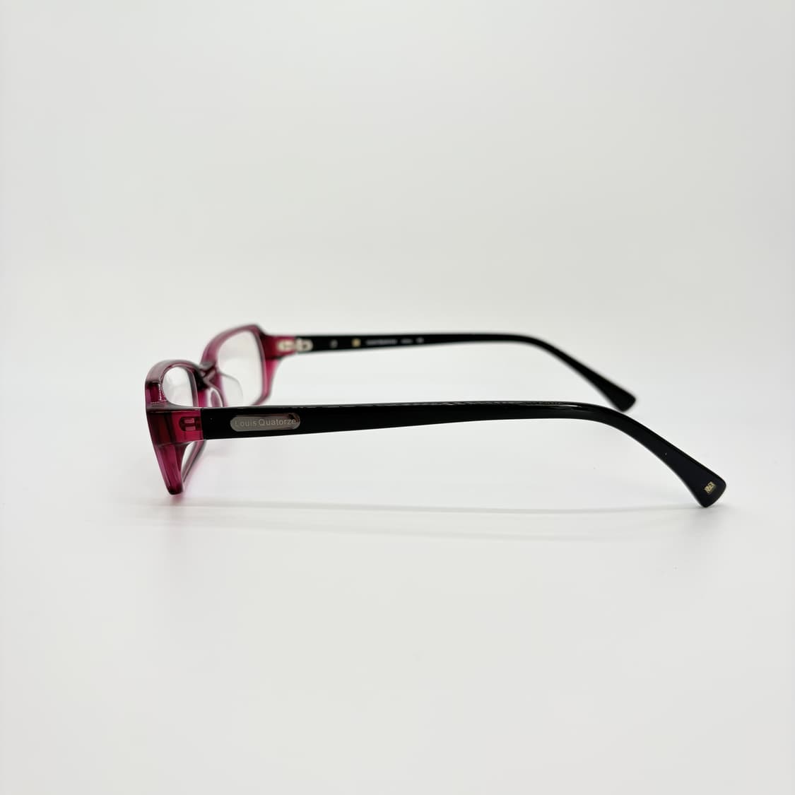 LOUIS QUATORZE 루이까또즈 레드 스퀘어 뿔테 상품이미지4